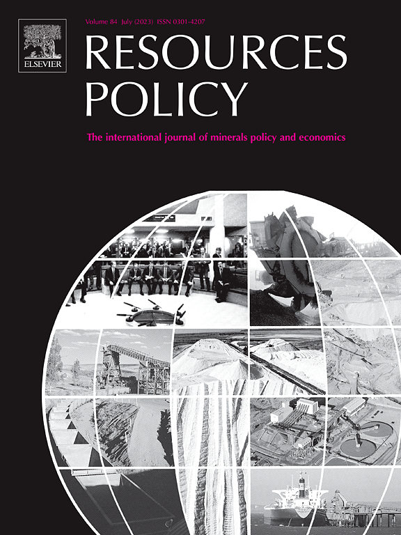 Go to journal home page - Resources Policy